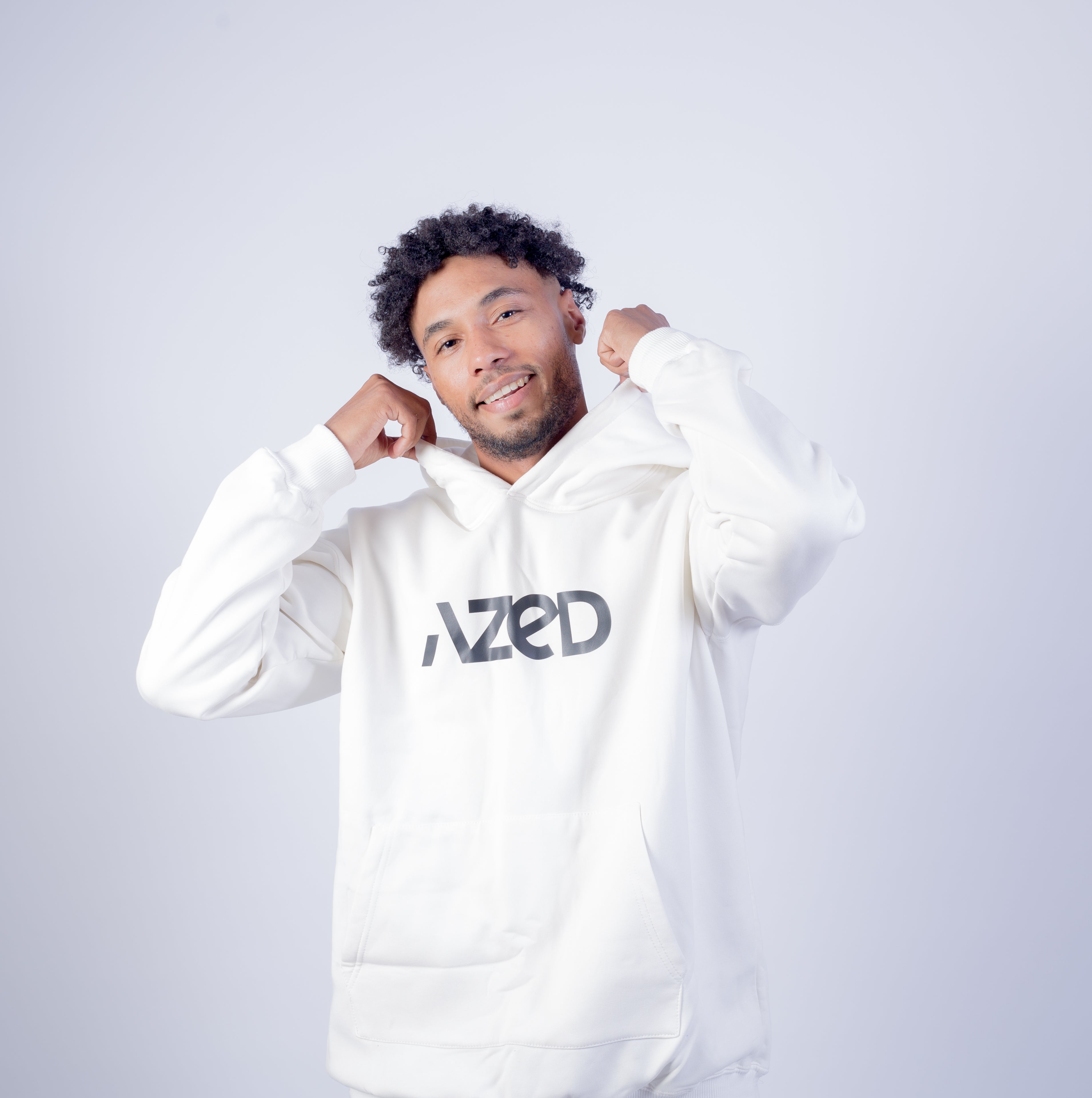 AZED® Signature Hoodie — Off-White