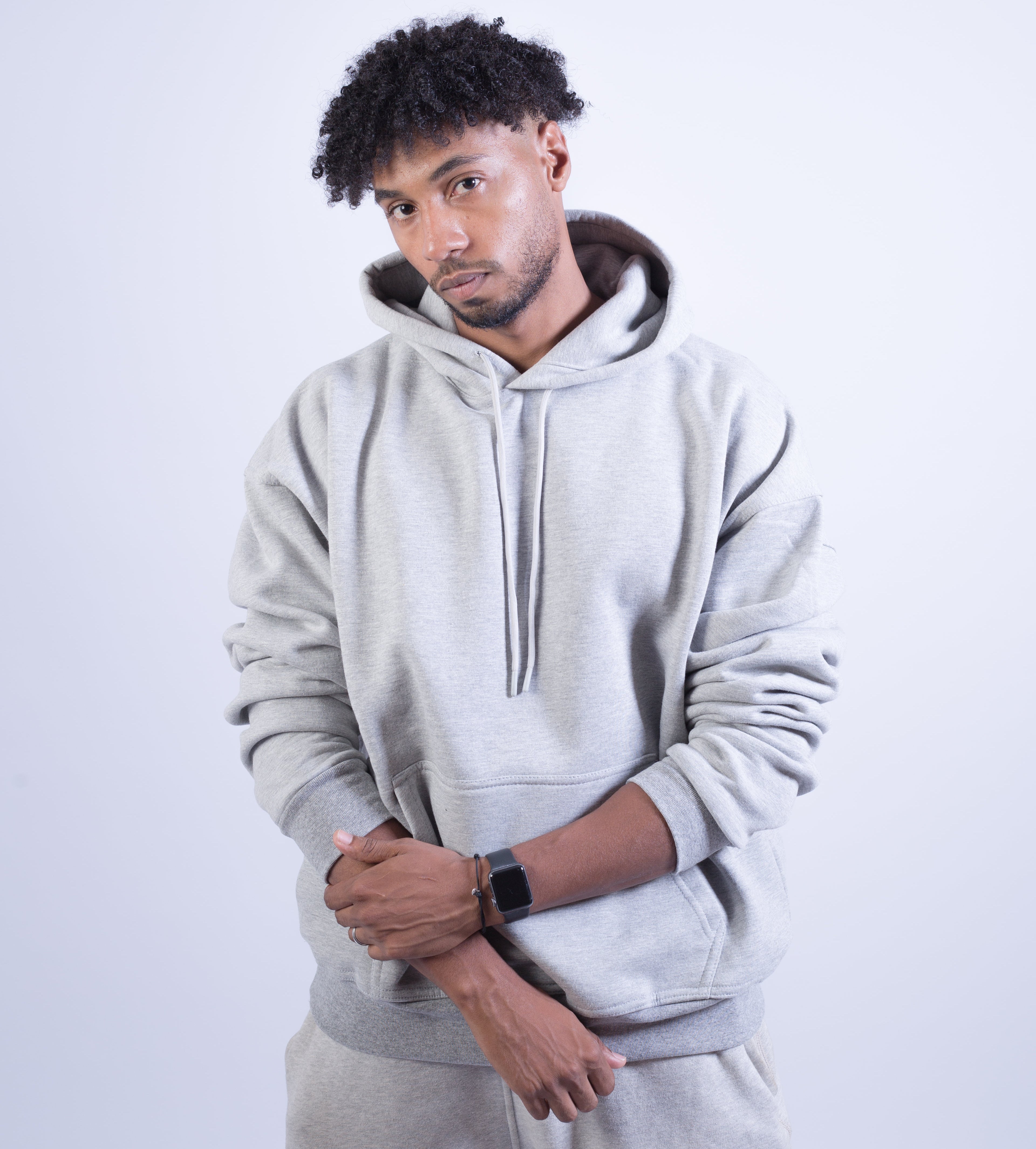 AZED® Essential Hoodie — Stone Grey