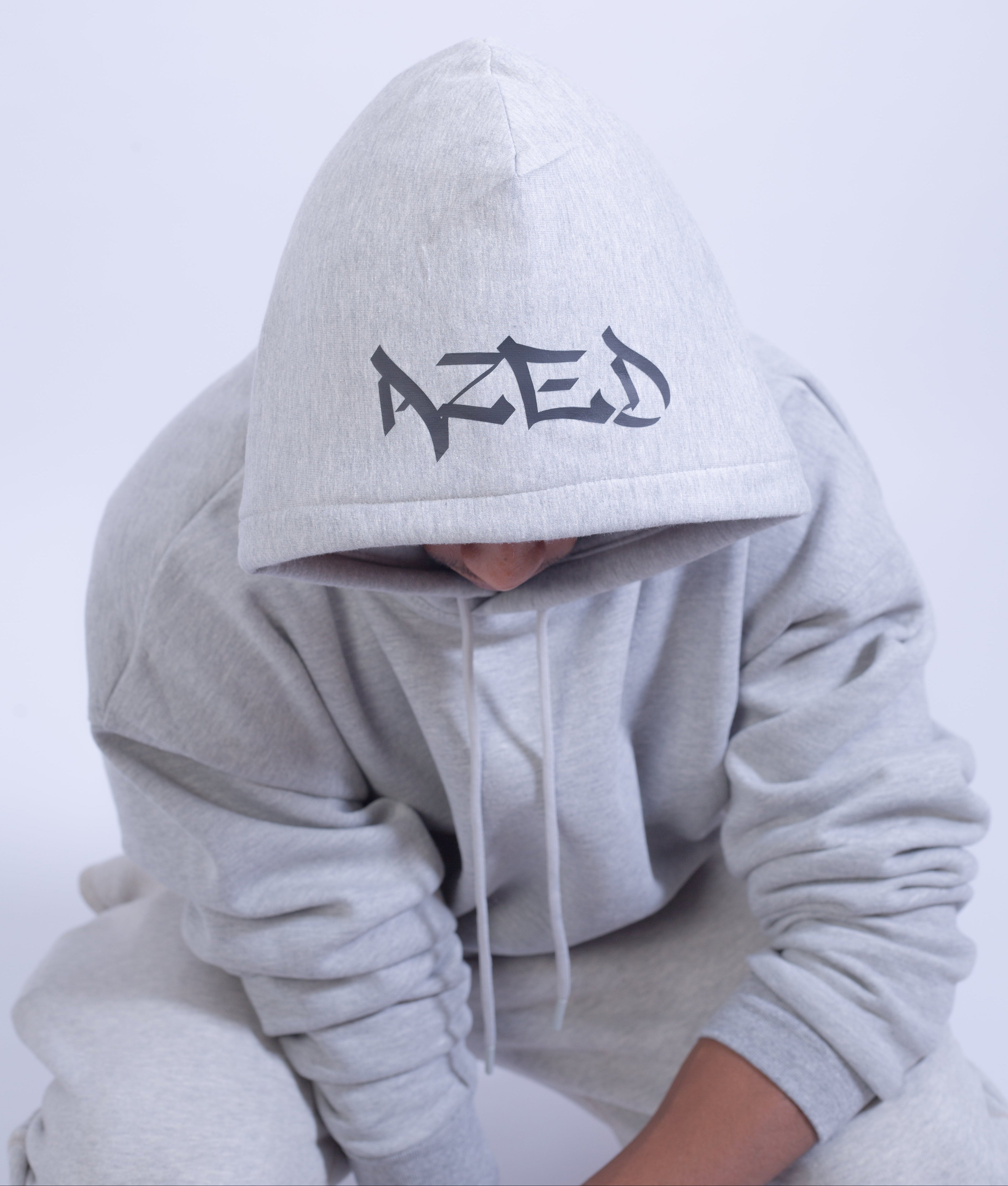 AZED® Essential Hoodie — Stone Grey