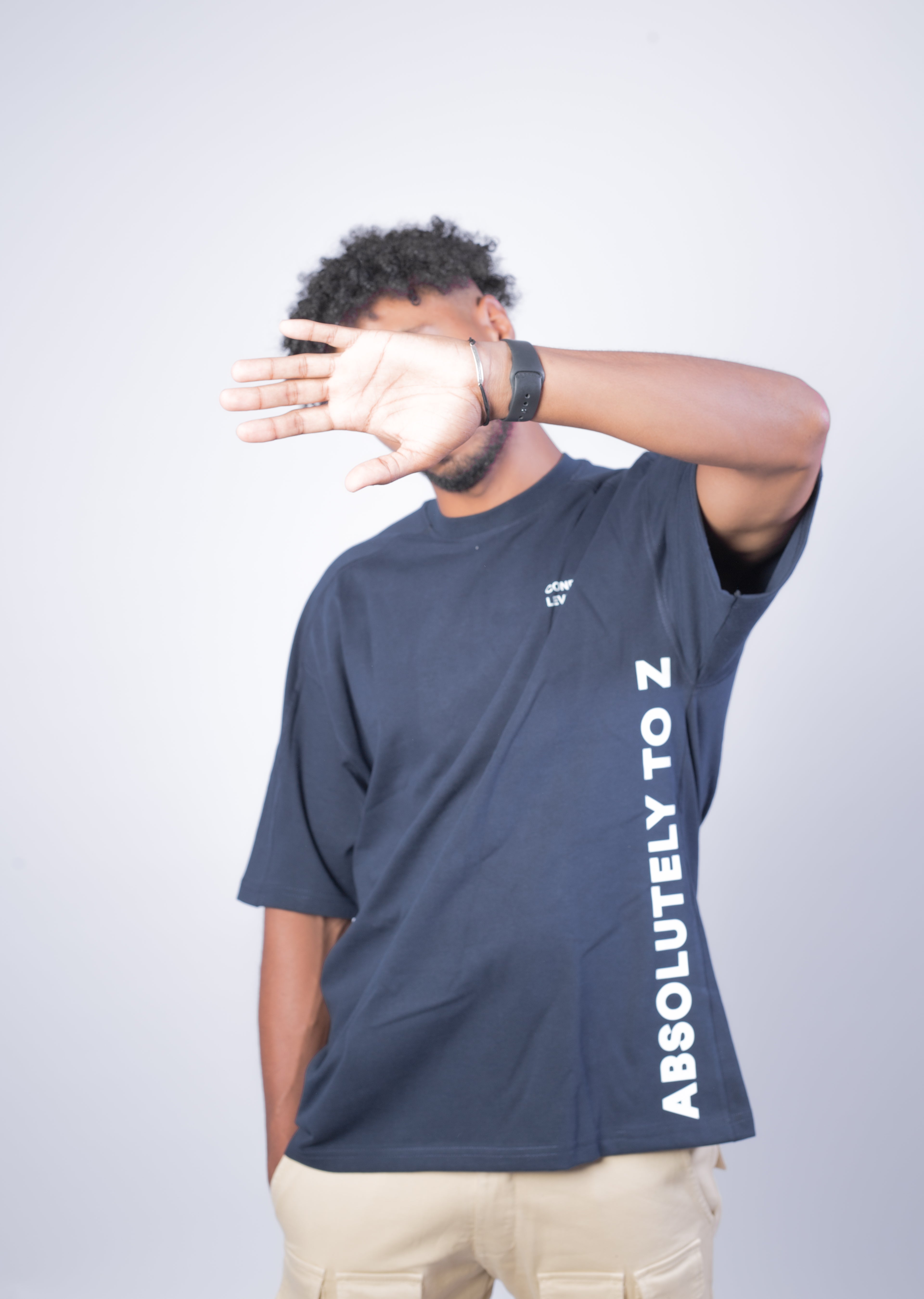 AZED® Confidence Tee — Absolutely To Z Edition - Dark Blue