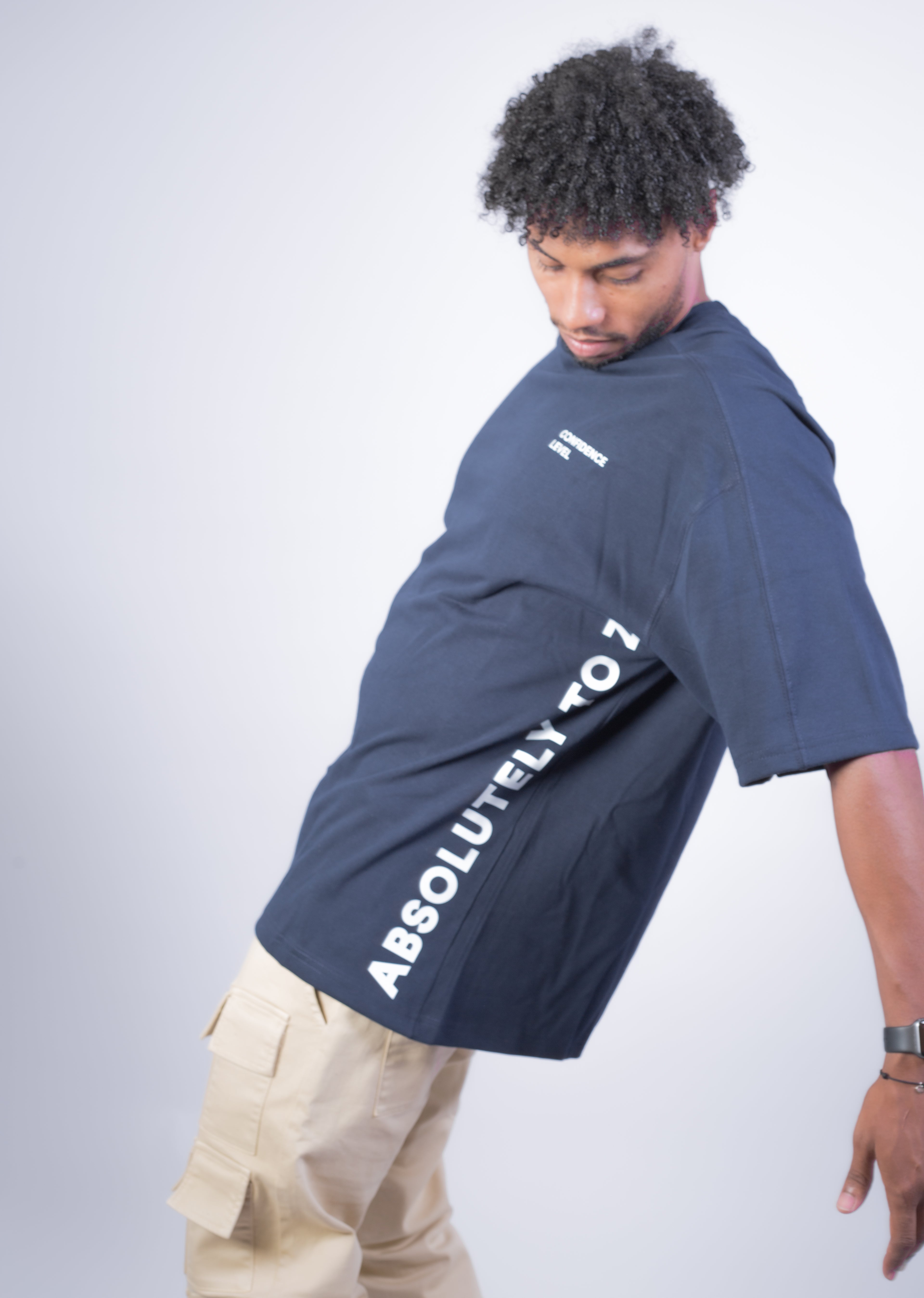AZED® Confidence Tee — Absolutely To Z Edition - Dark Blue
