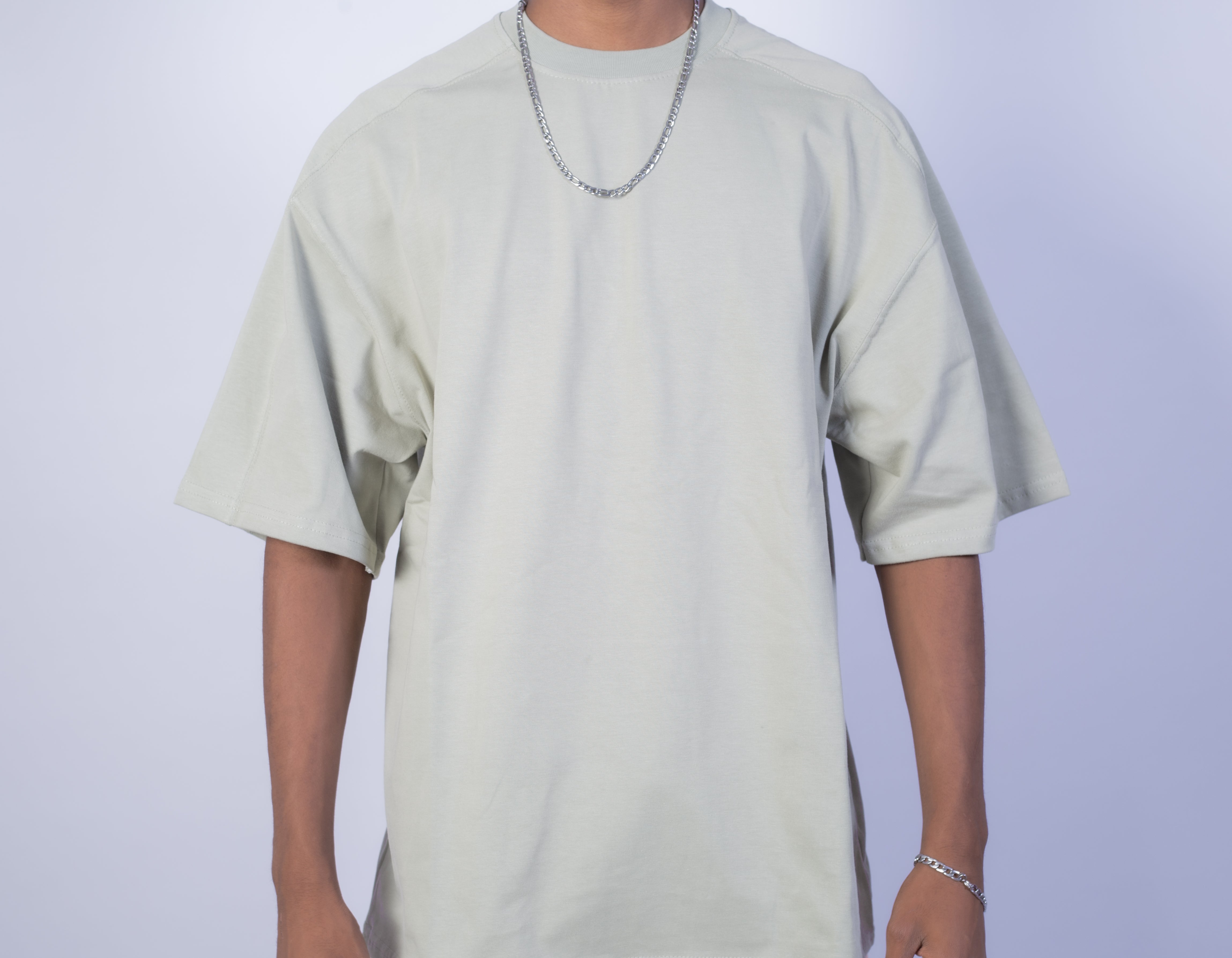 AZED® Text Manifest T-Shirt — Tea Green Edition