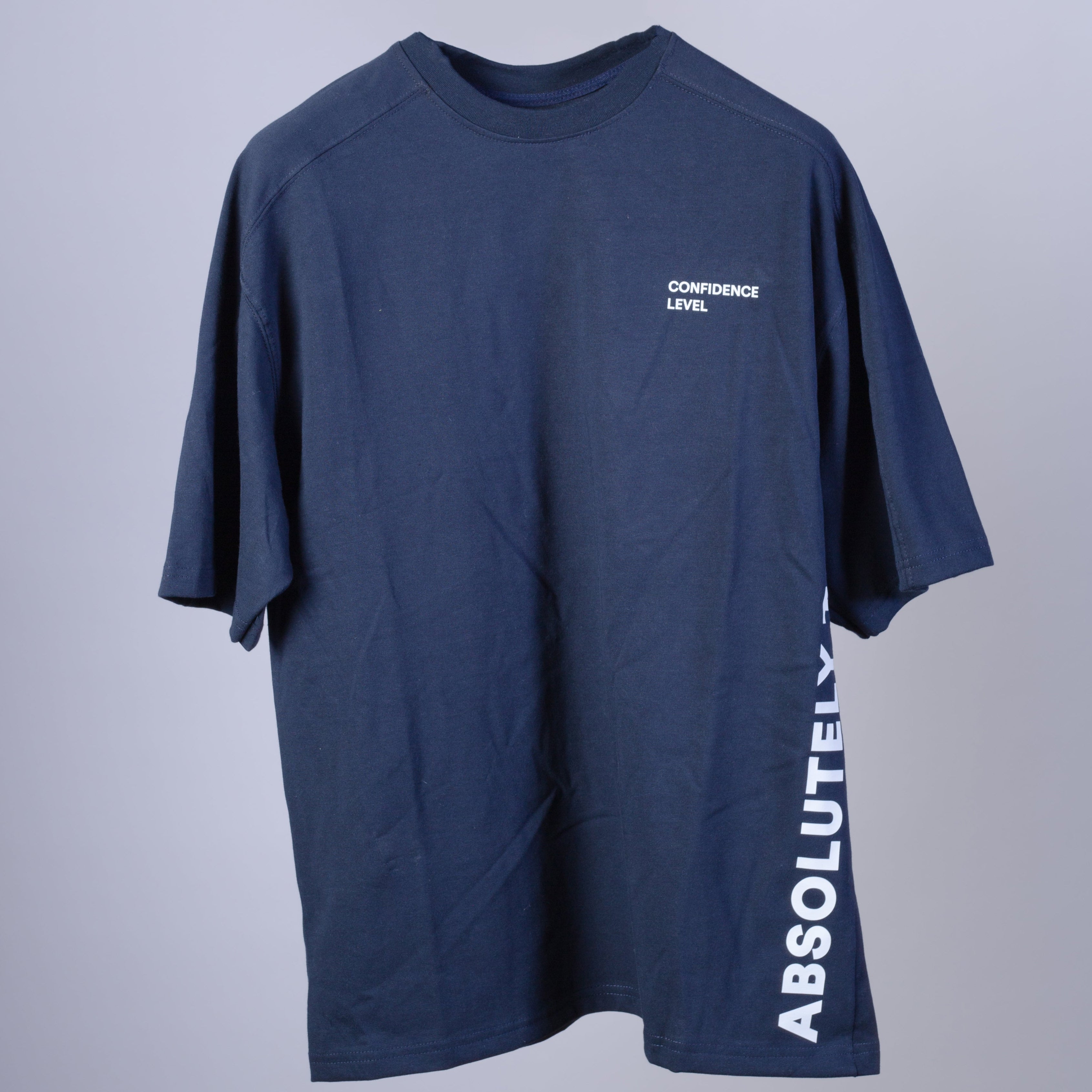 AZED® Confidence Tee — Absolutely To Z Edition - Dark Blue