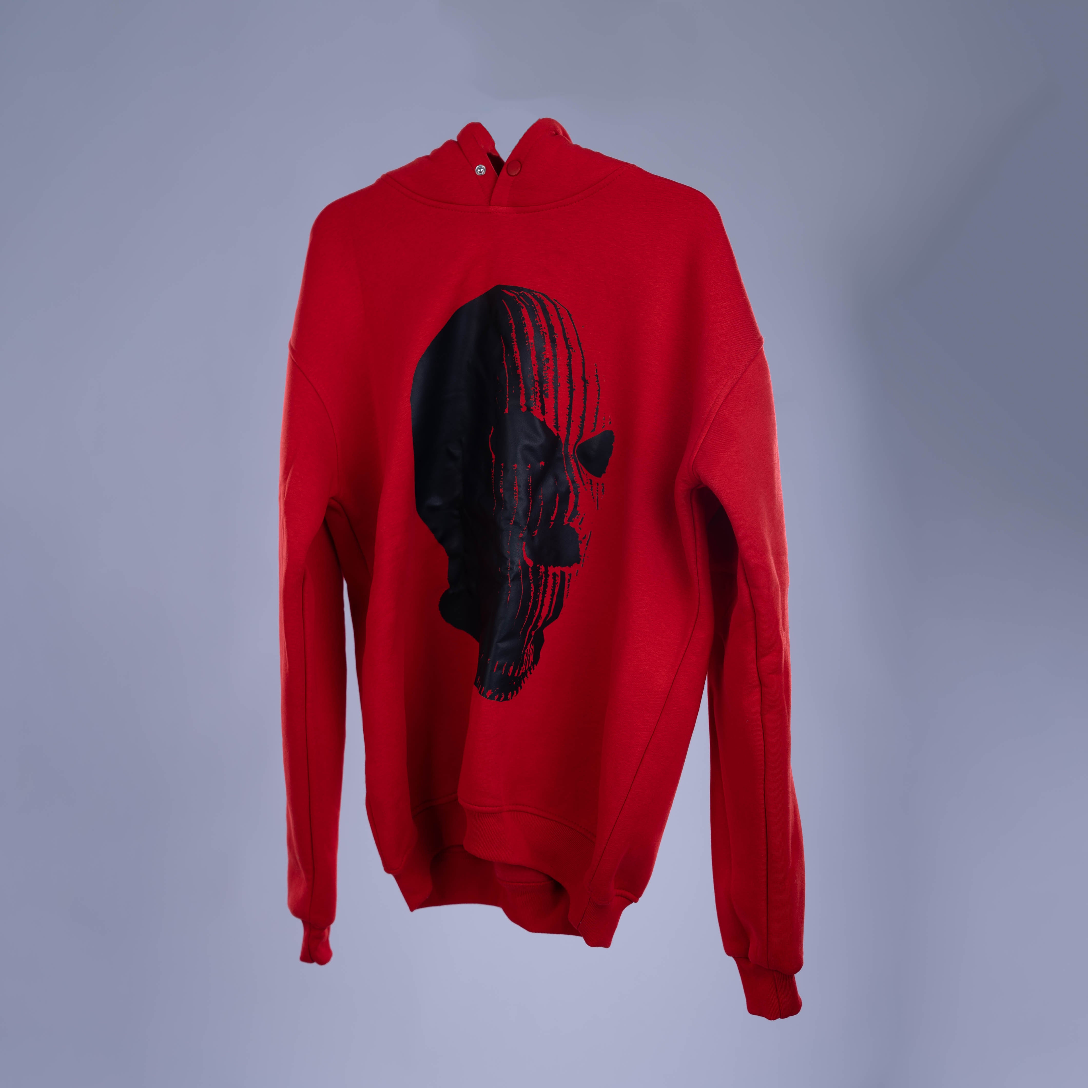 AZED® Skull Hoodie — Red Edition