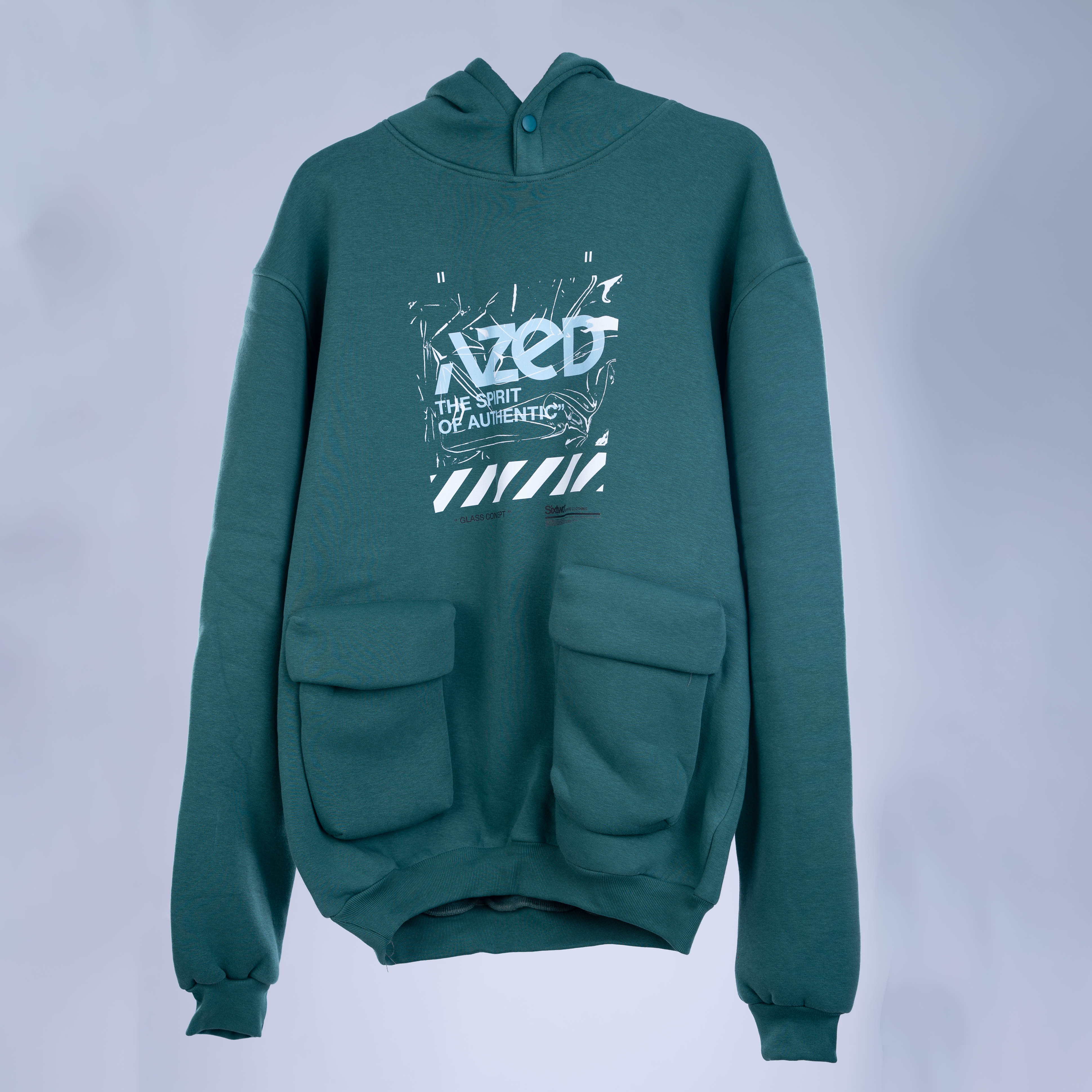AZED® Spirit of Authentic Hoodie — Forest Green Edition