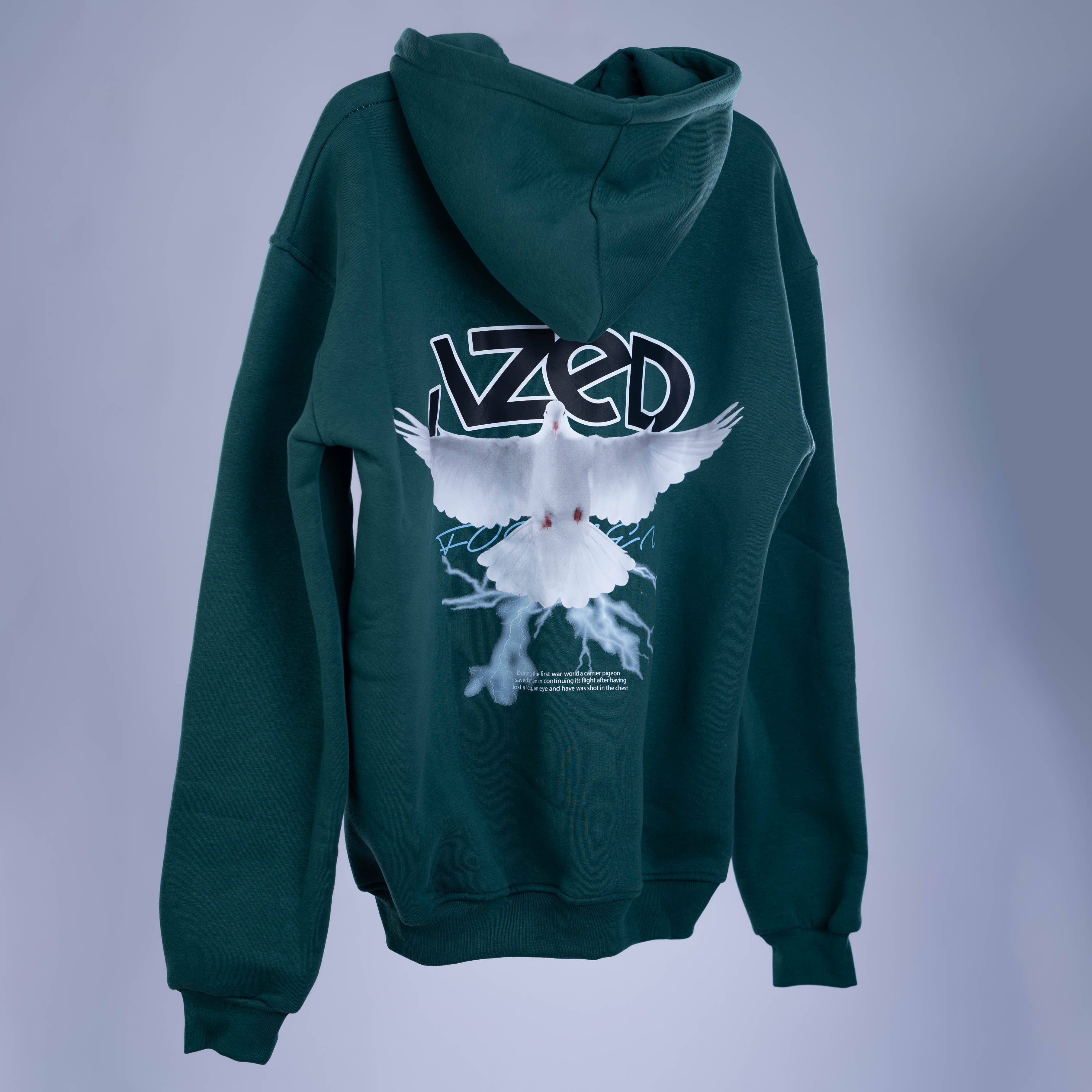 AZED® Freedom Hoodie — Forest Dove Edition