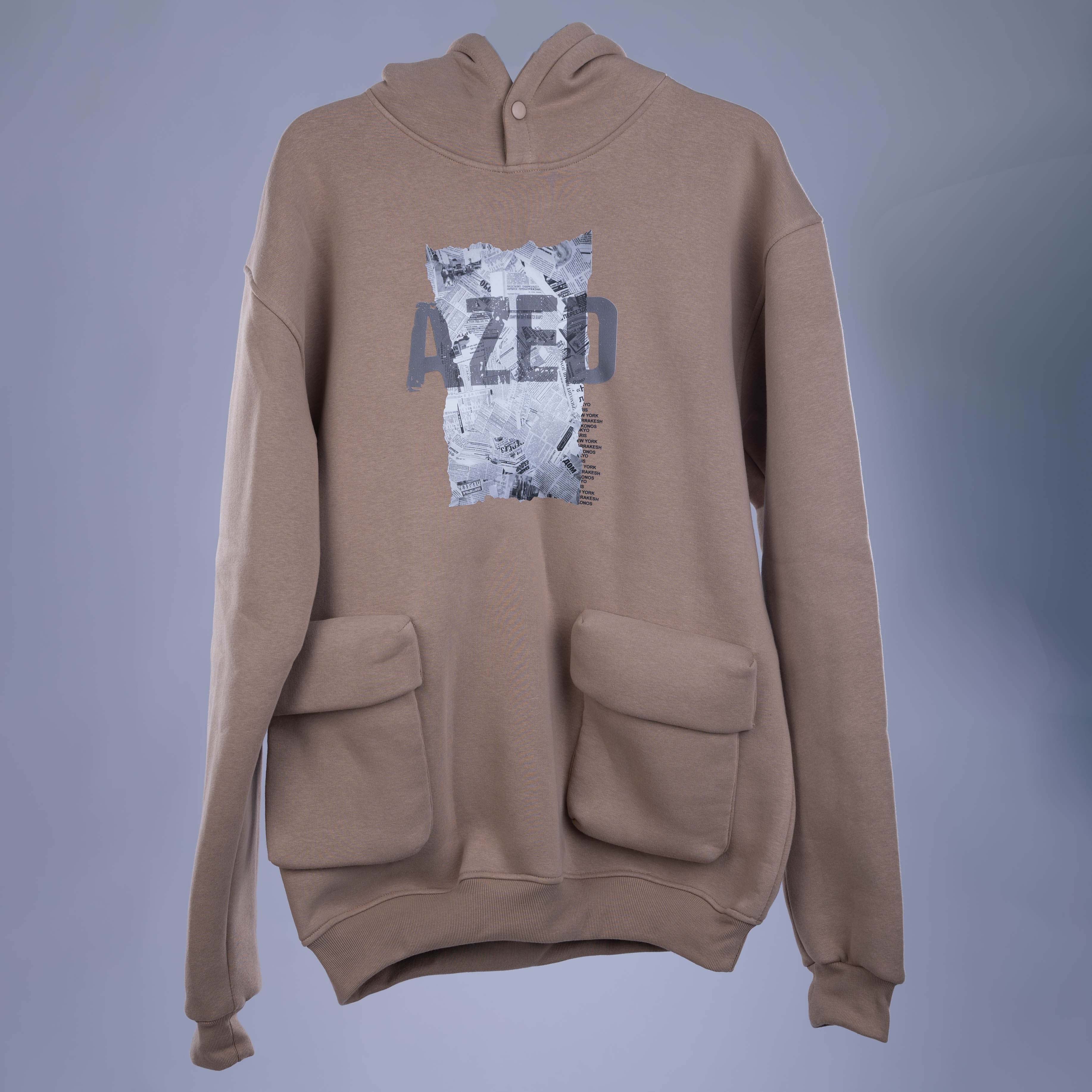 AZED® Art Series Hoodie — Sand Edition