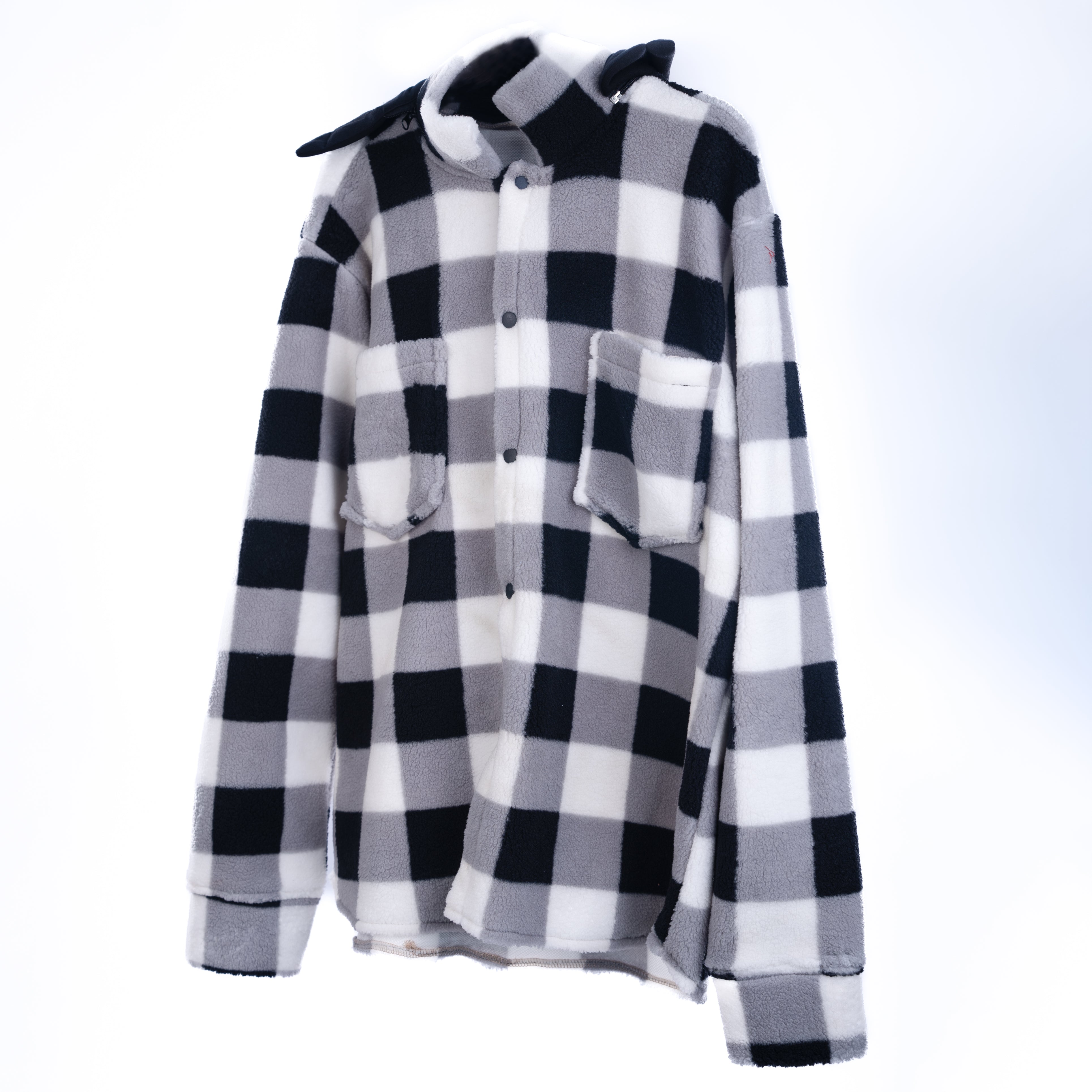 Premium Fleece Plaid Flannel Jacket