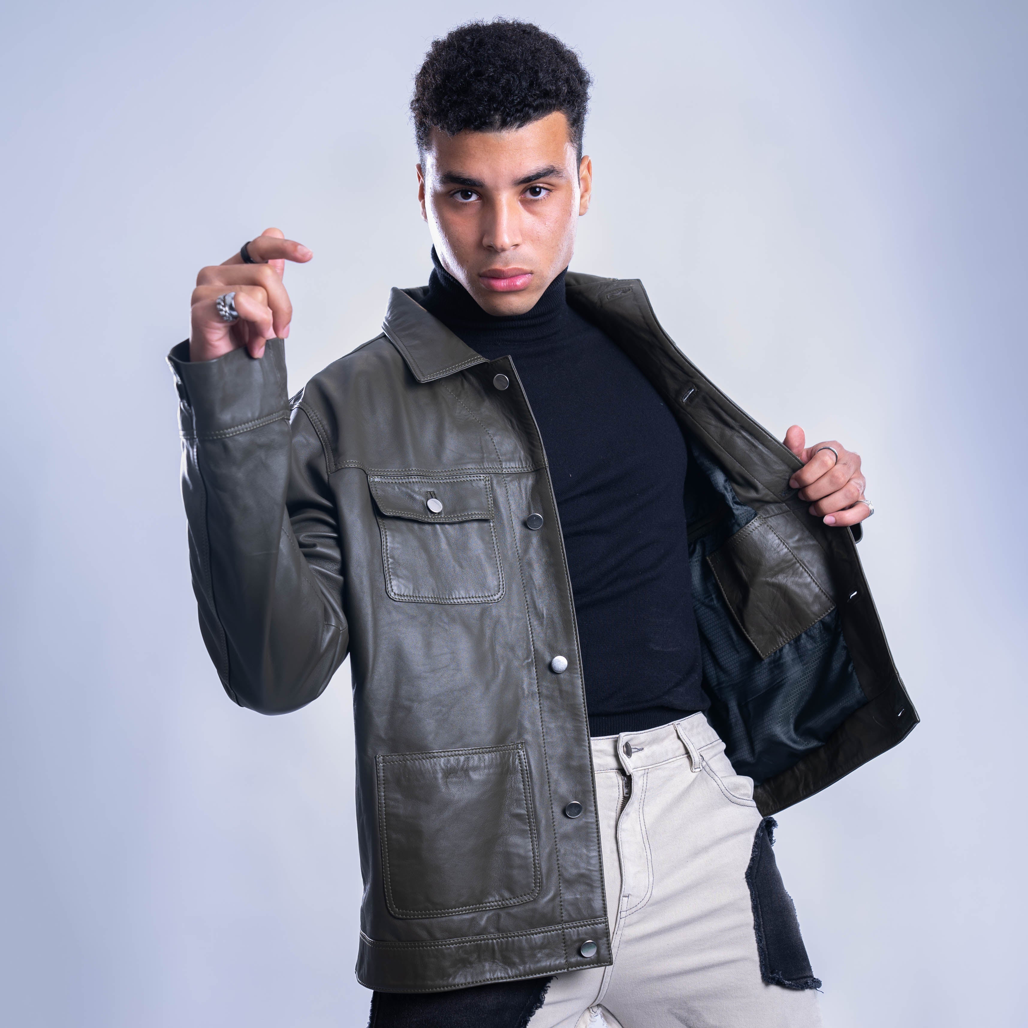 AZED Storm Leather Jacket