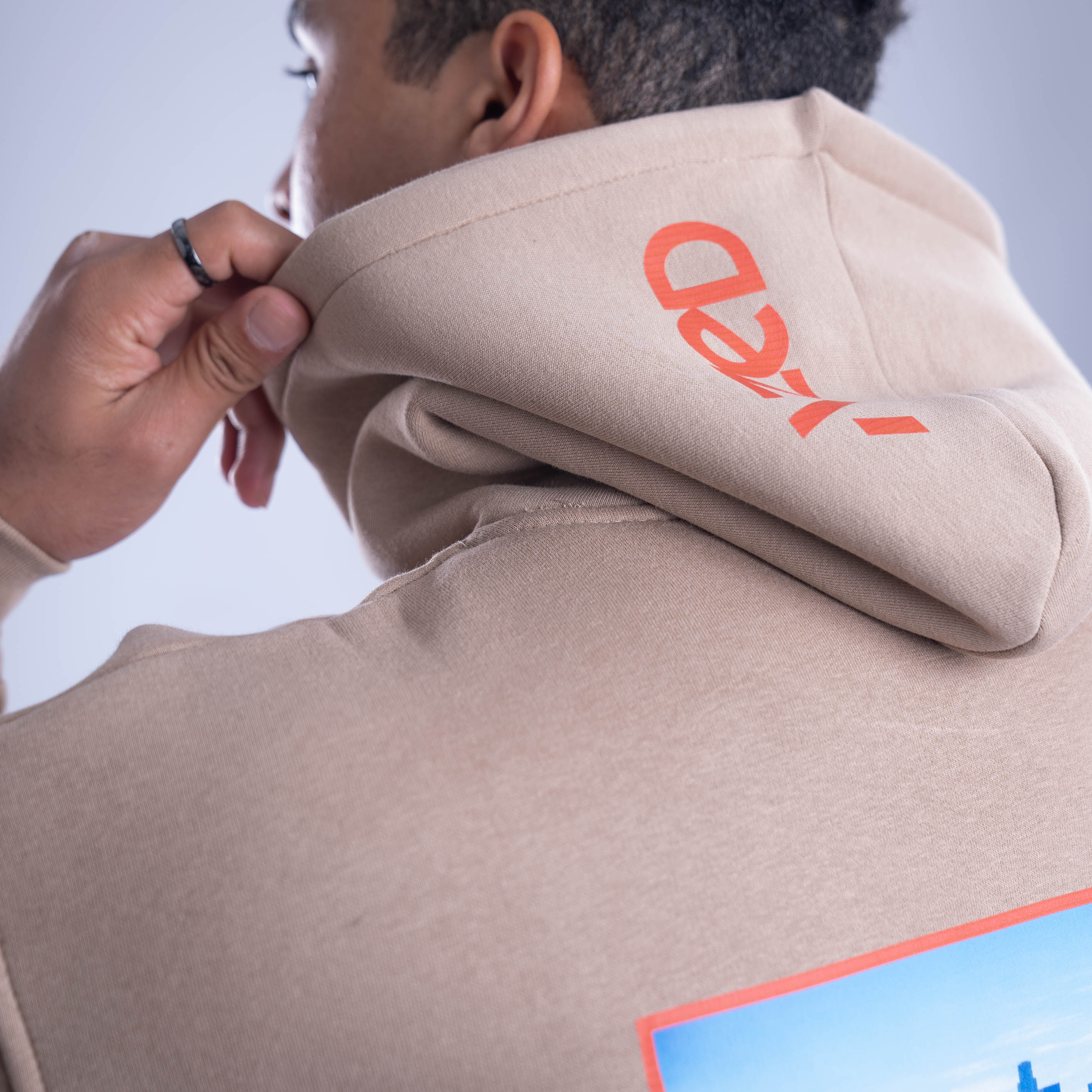 AZED® Los Angeles Hoodie — Sand Edition