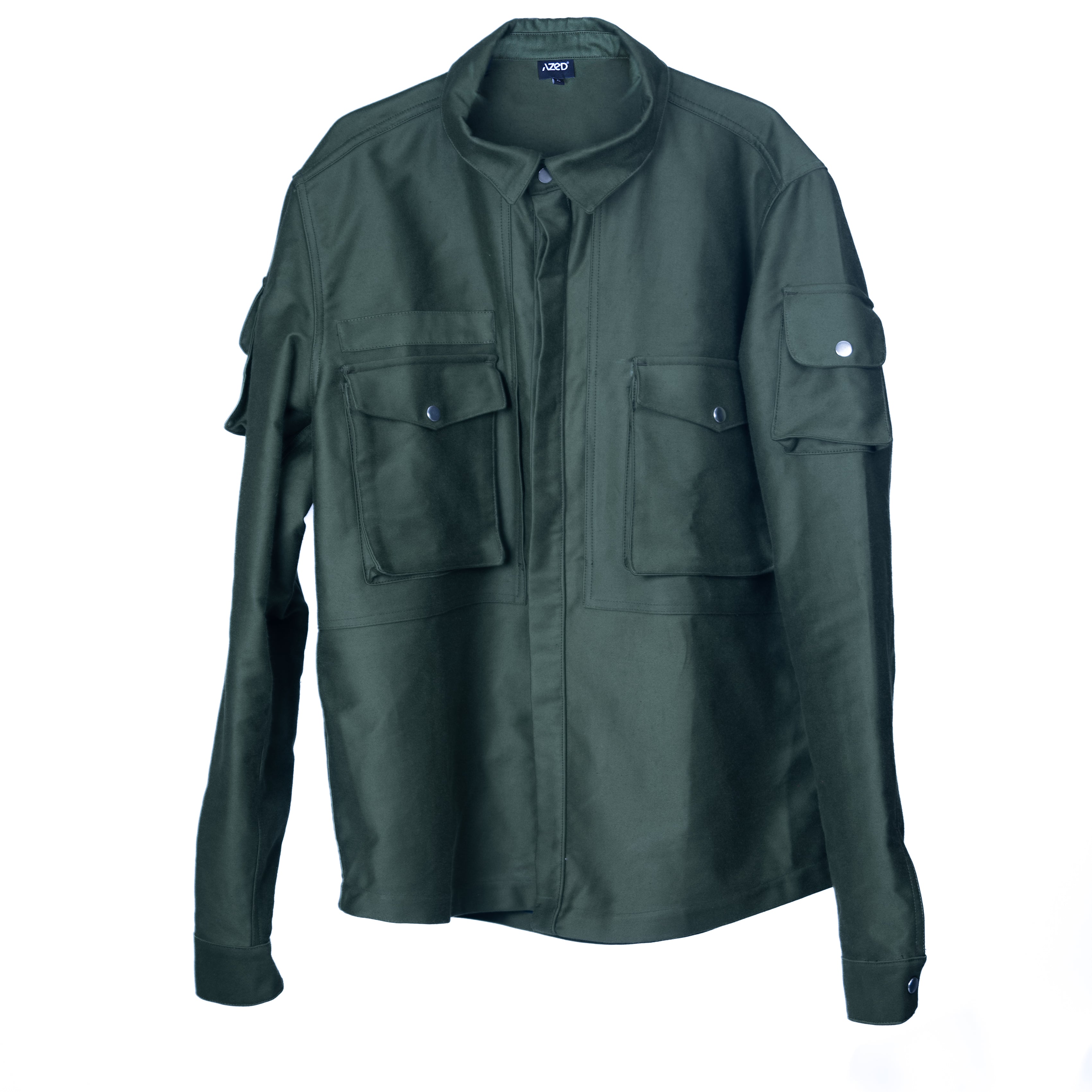 AZED Military Style green jacket