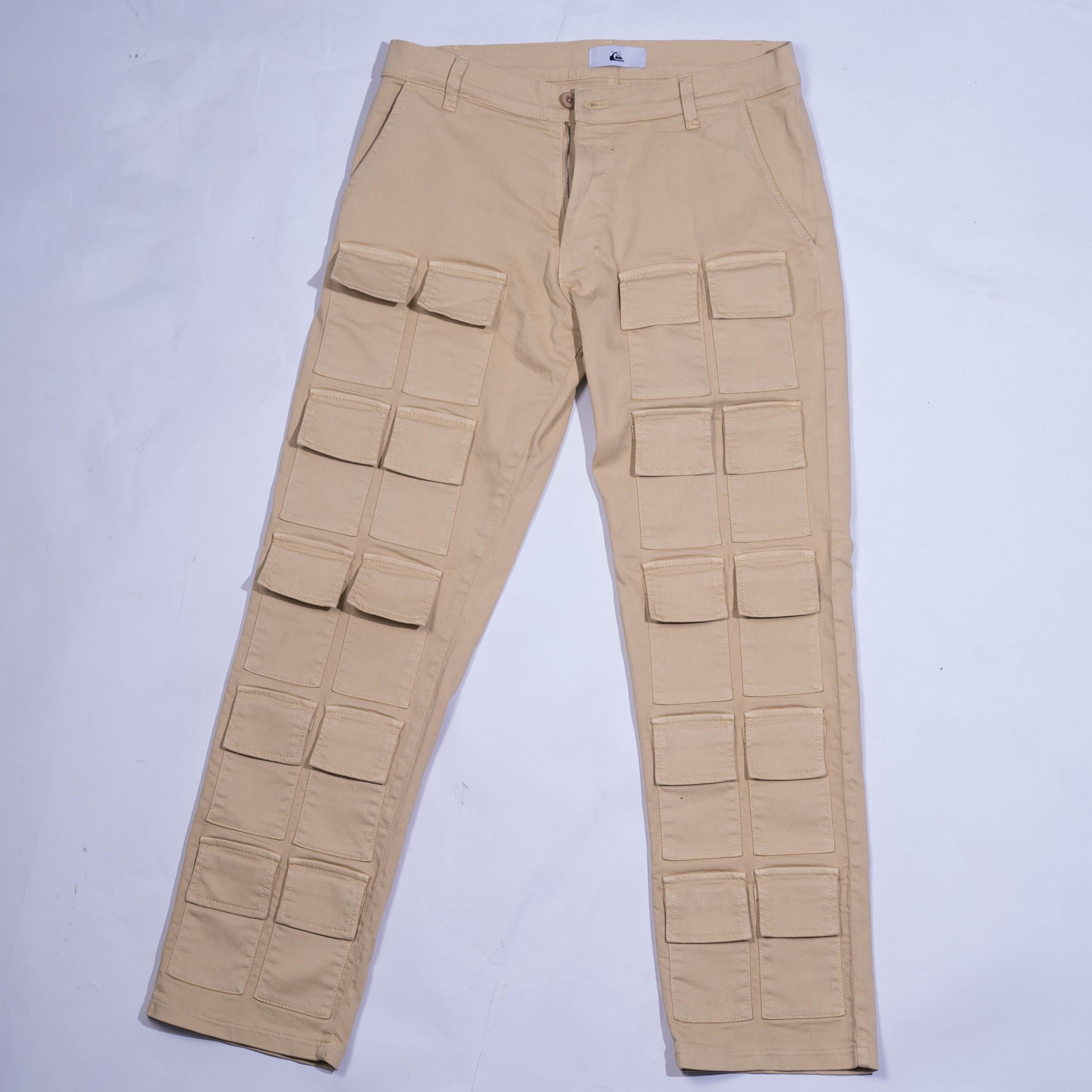 AZED® Multi-Pocket Cargo Pants — Desert Beige
