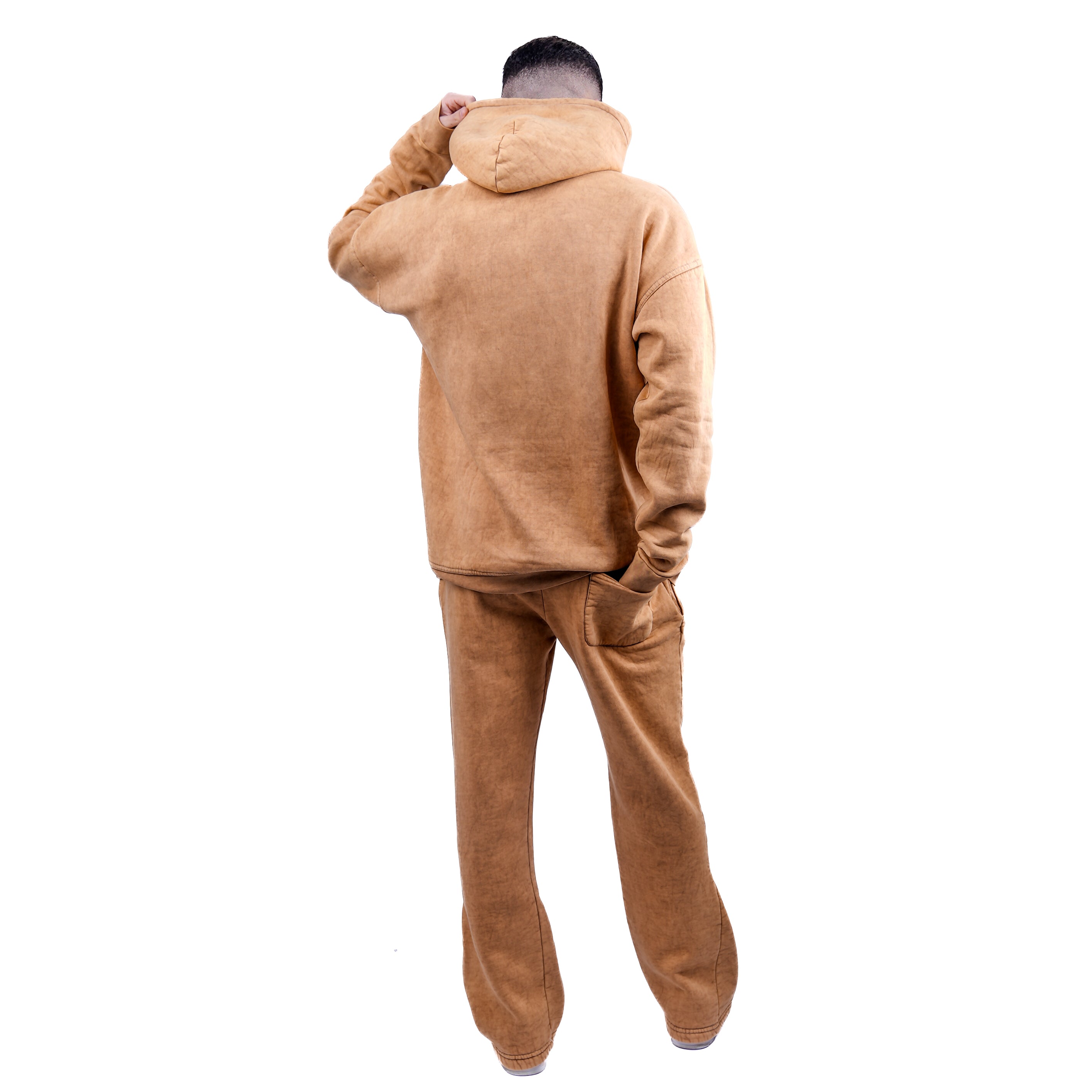 AZED Winter Set Stone Washed Hoodie&Pants