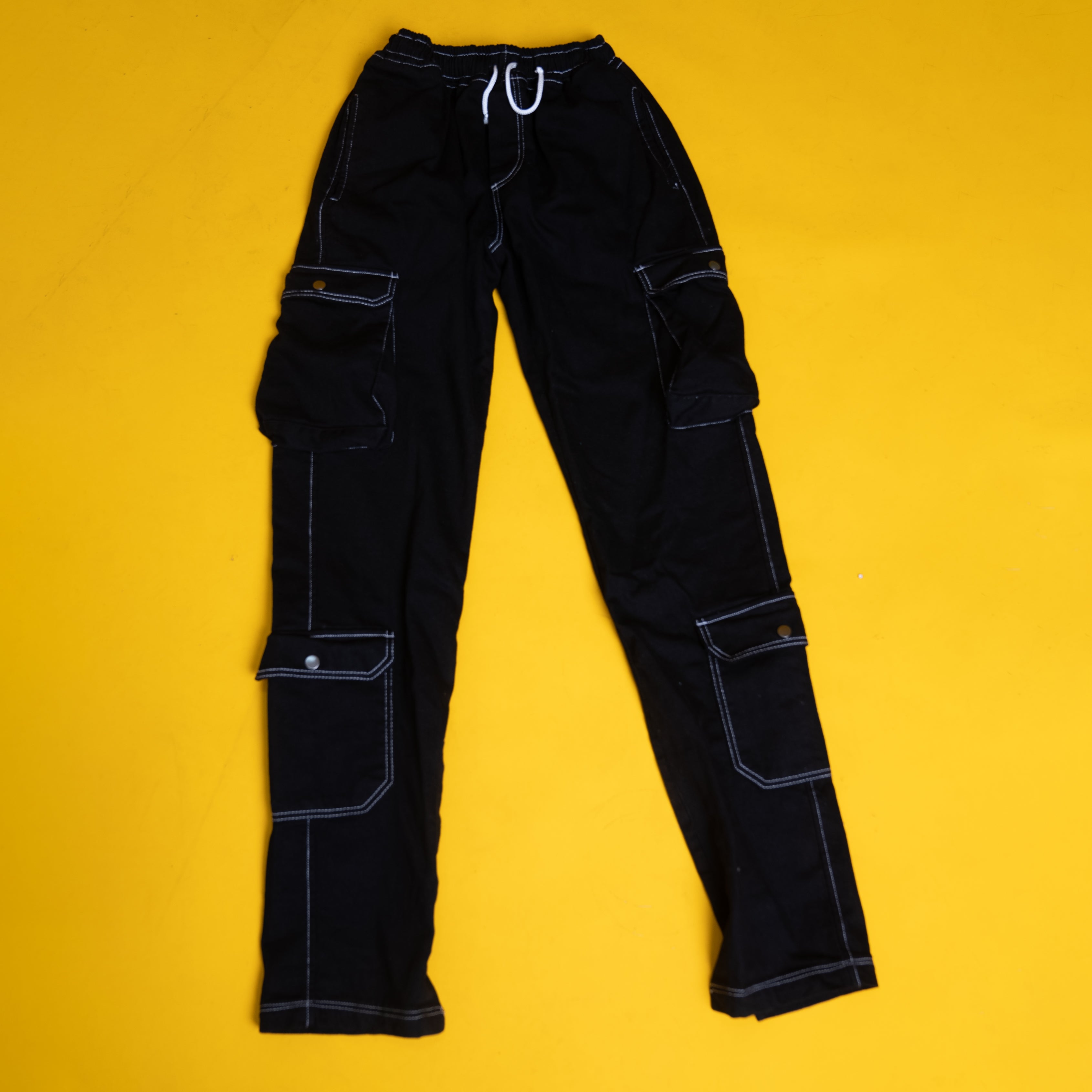 AZED® Utility Cargo Pants — Black Stitch Edition