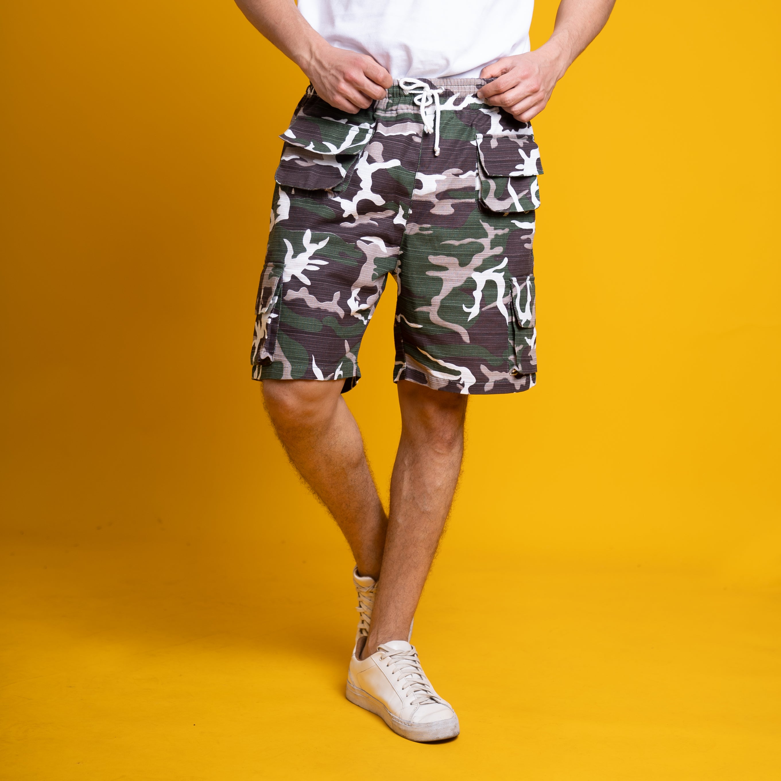 AZED® Urban Camo Shorts — Arctic Fade Edition