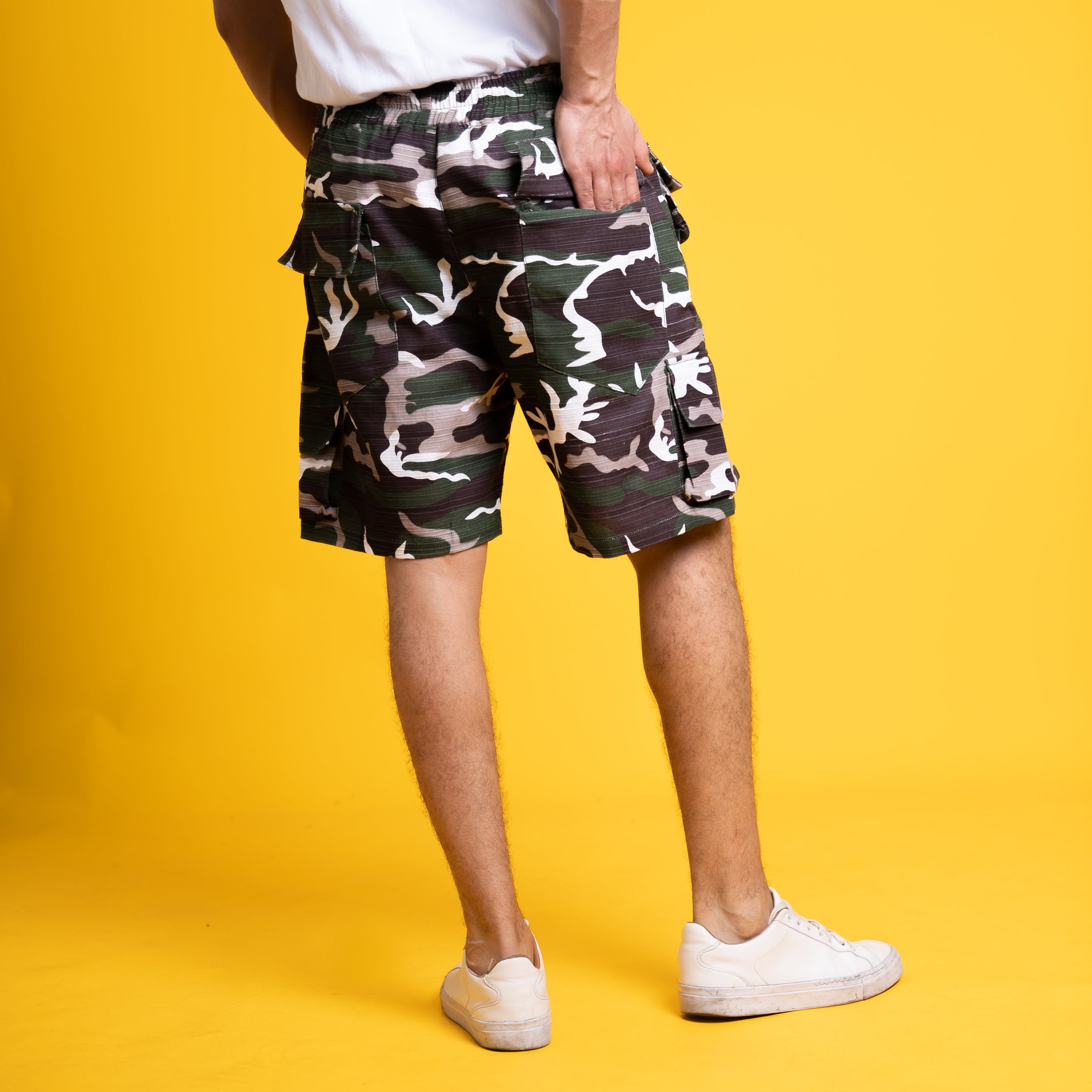 AZED® Urban Camo Shorts — Arctic Fade Edition