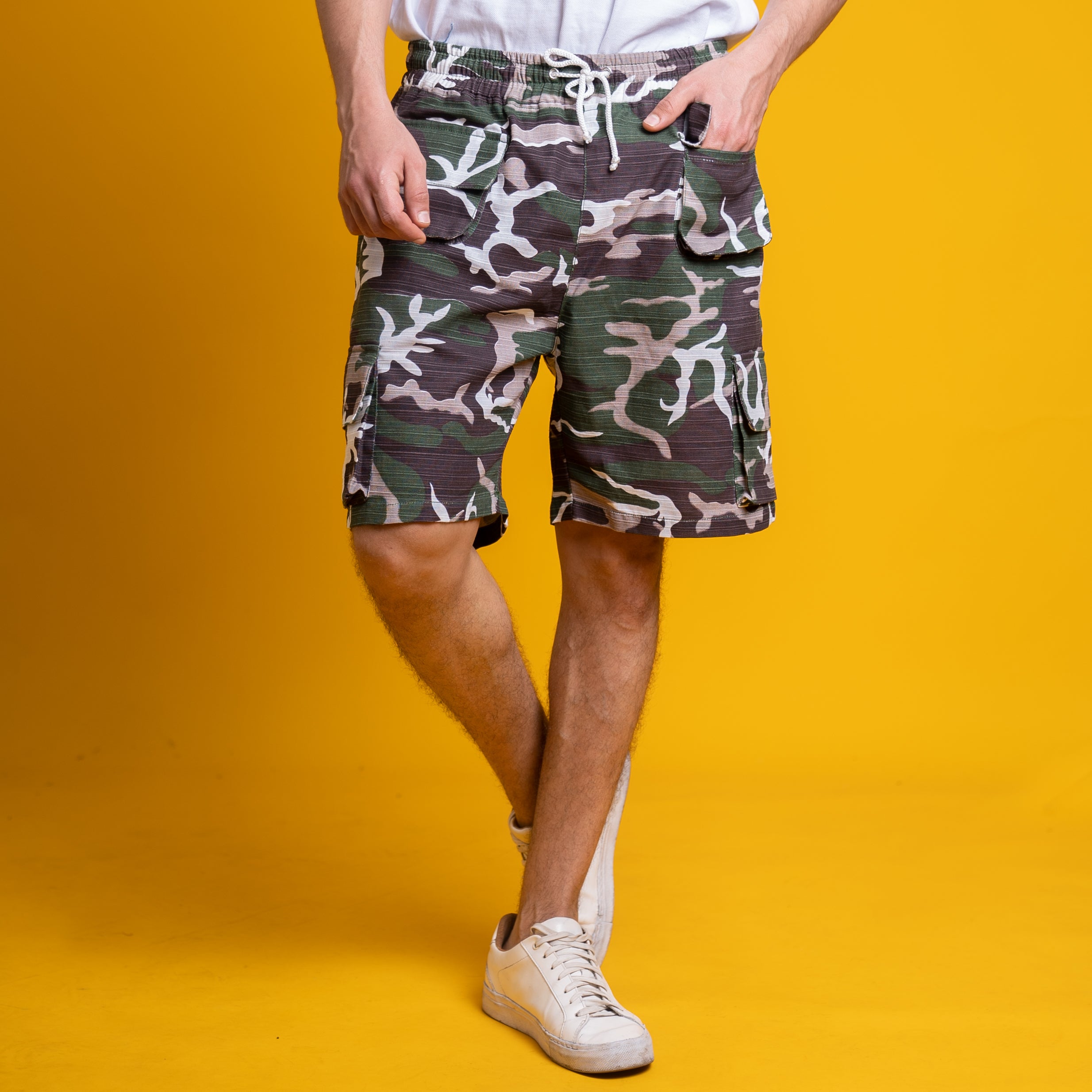 AZED® Urban Camo Shorts — Arctic Fade Edition
