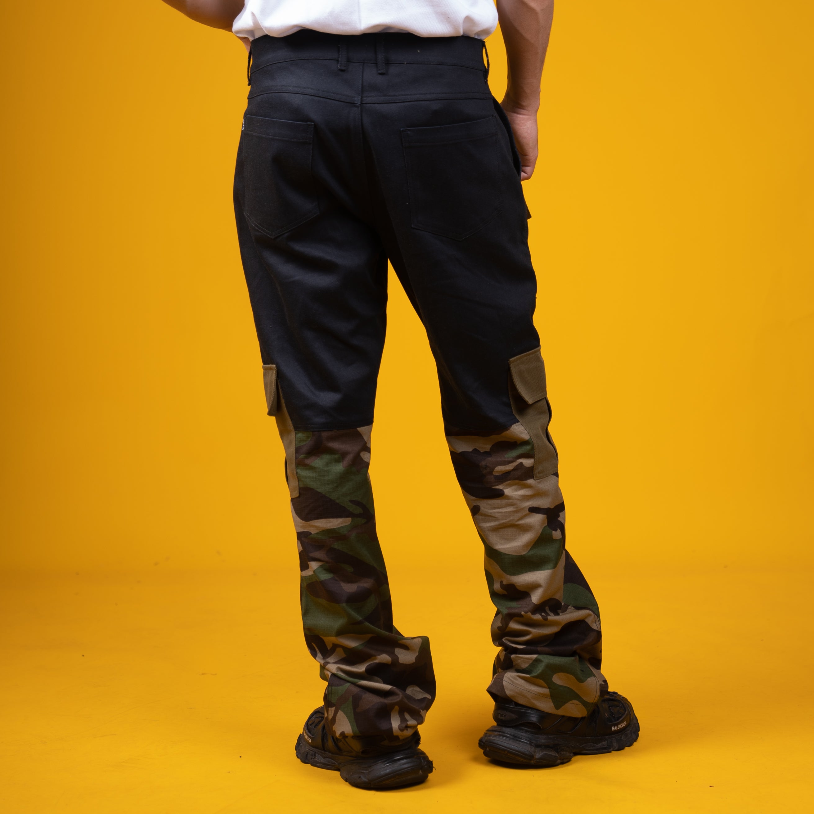 AZED® Hybrid Cargo Pants — Camo & Black