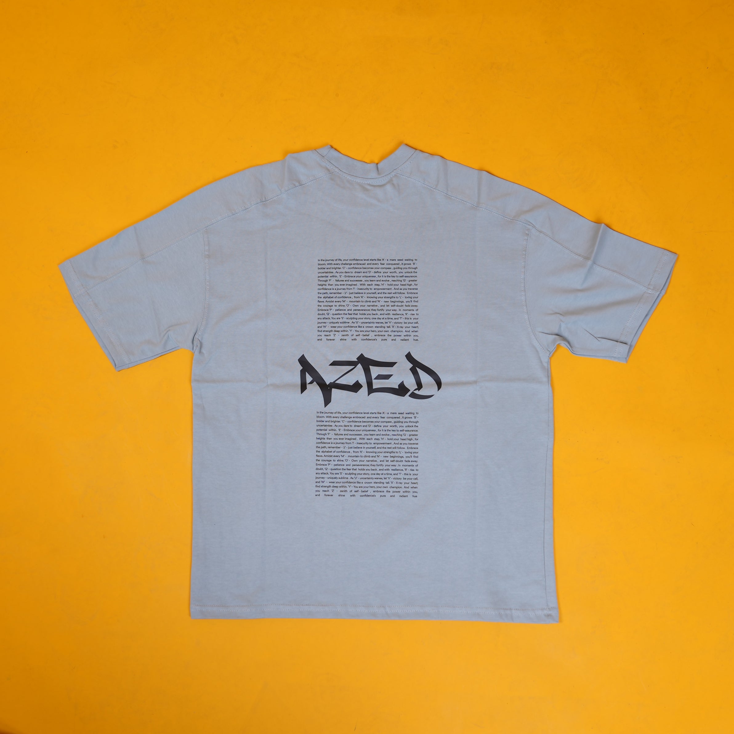 AZED® Stack Tee — Grey Edition