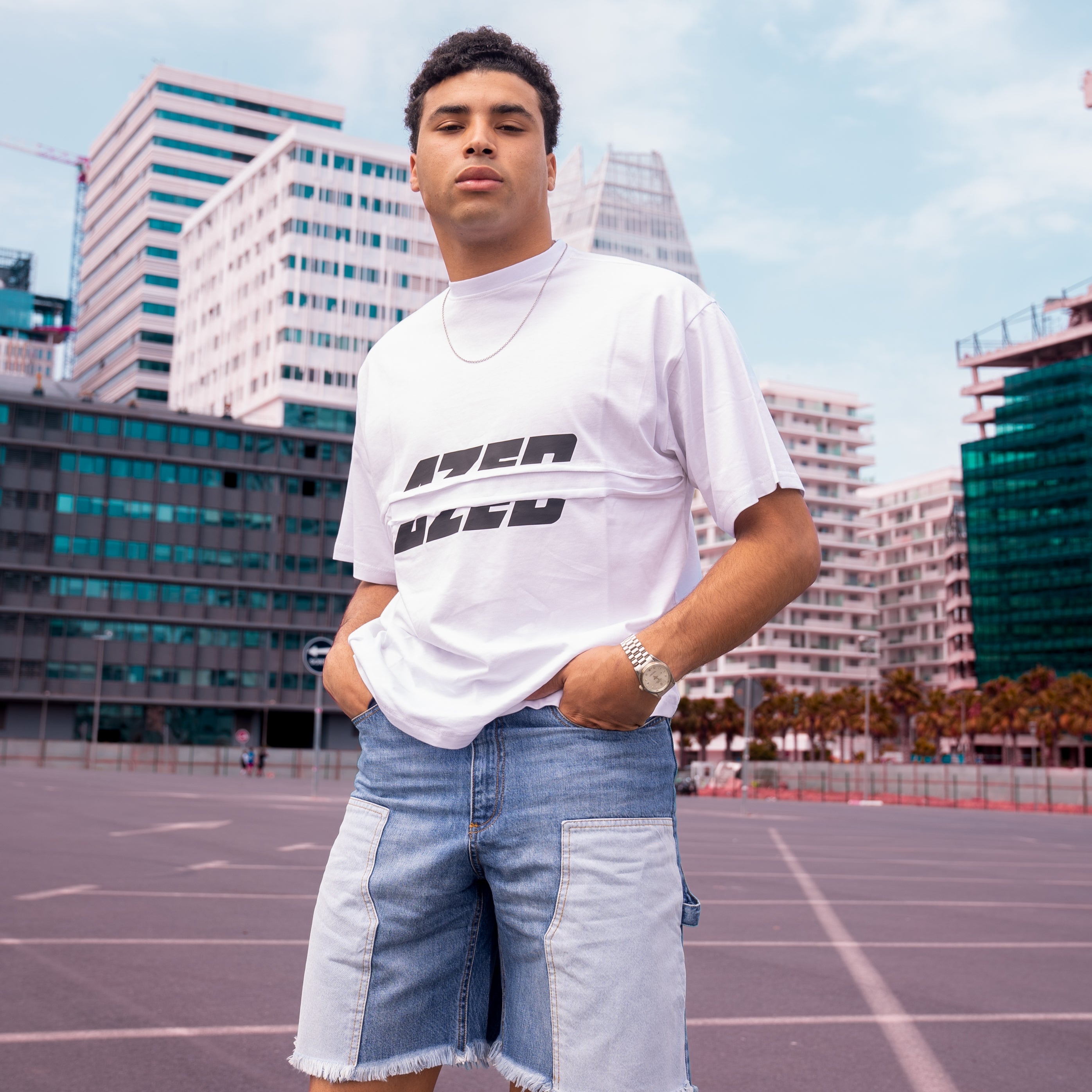 AZED® Double Vision Tee — White Edition