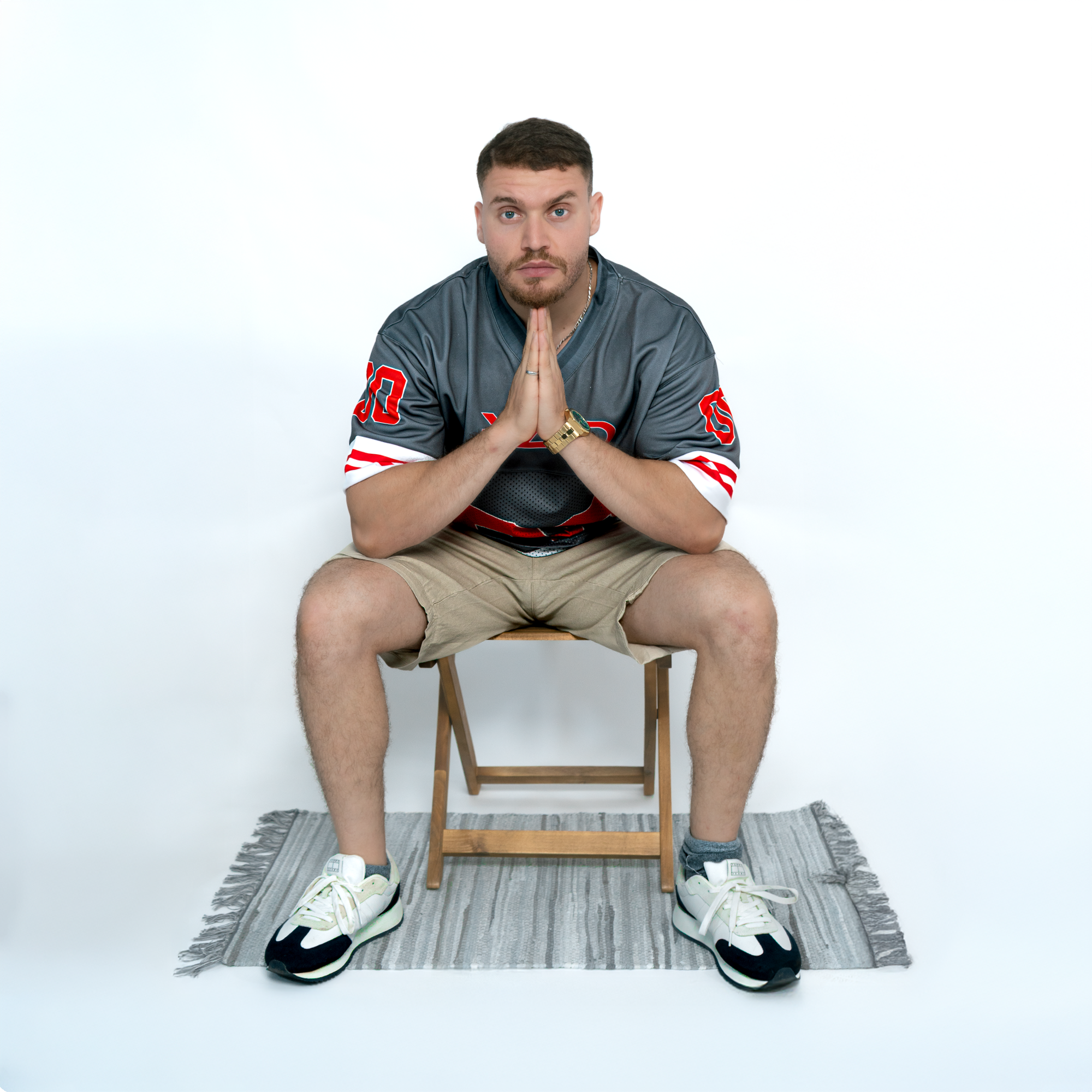 AZED Vintage Football Jersey – Grey Edition