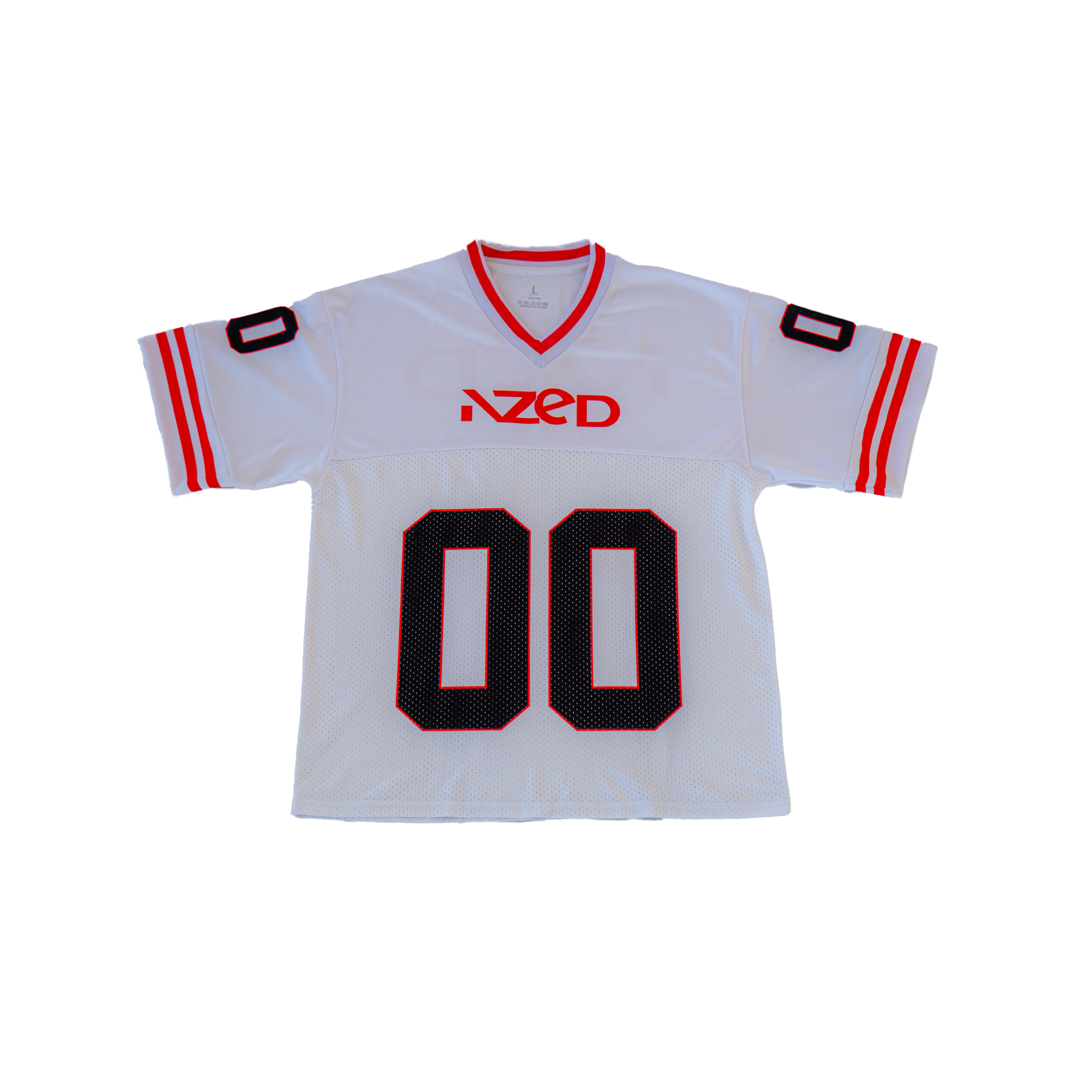 AZED Vintage Football Jersey – White Edition