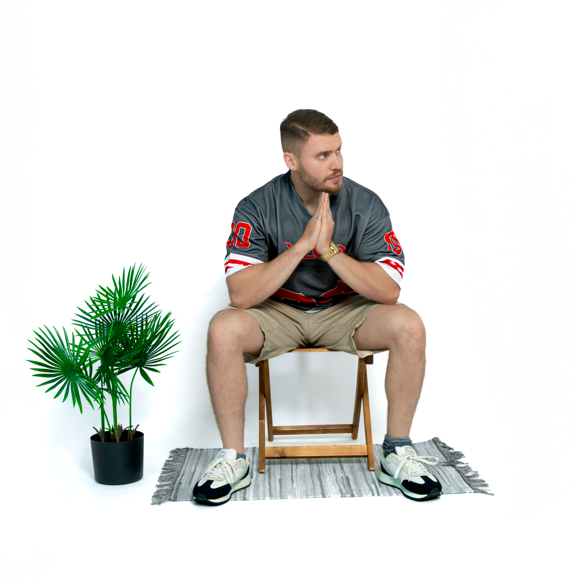 AZED Vintage Football Jersey – Grey Edition