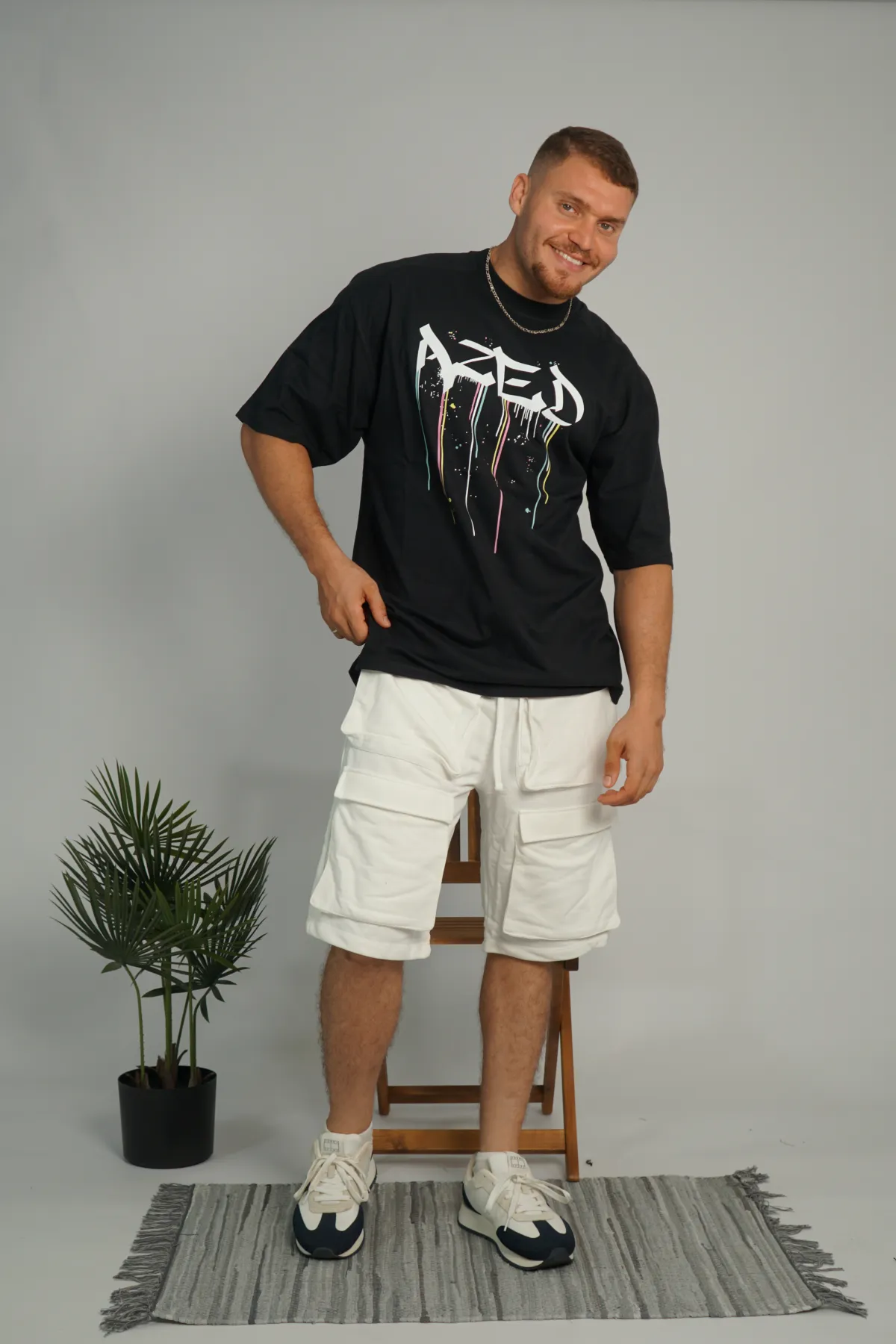 The AZED "Drip" Graphic Tee