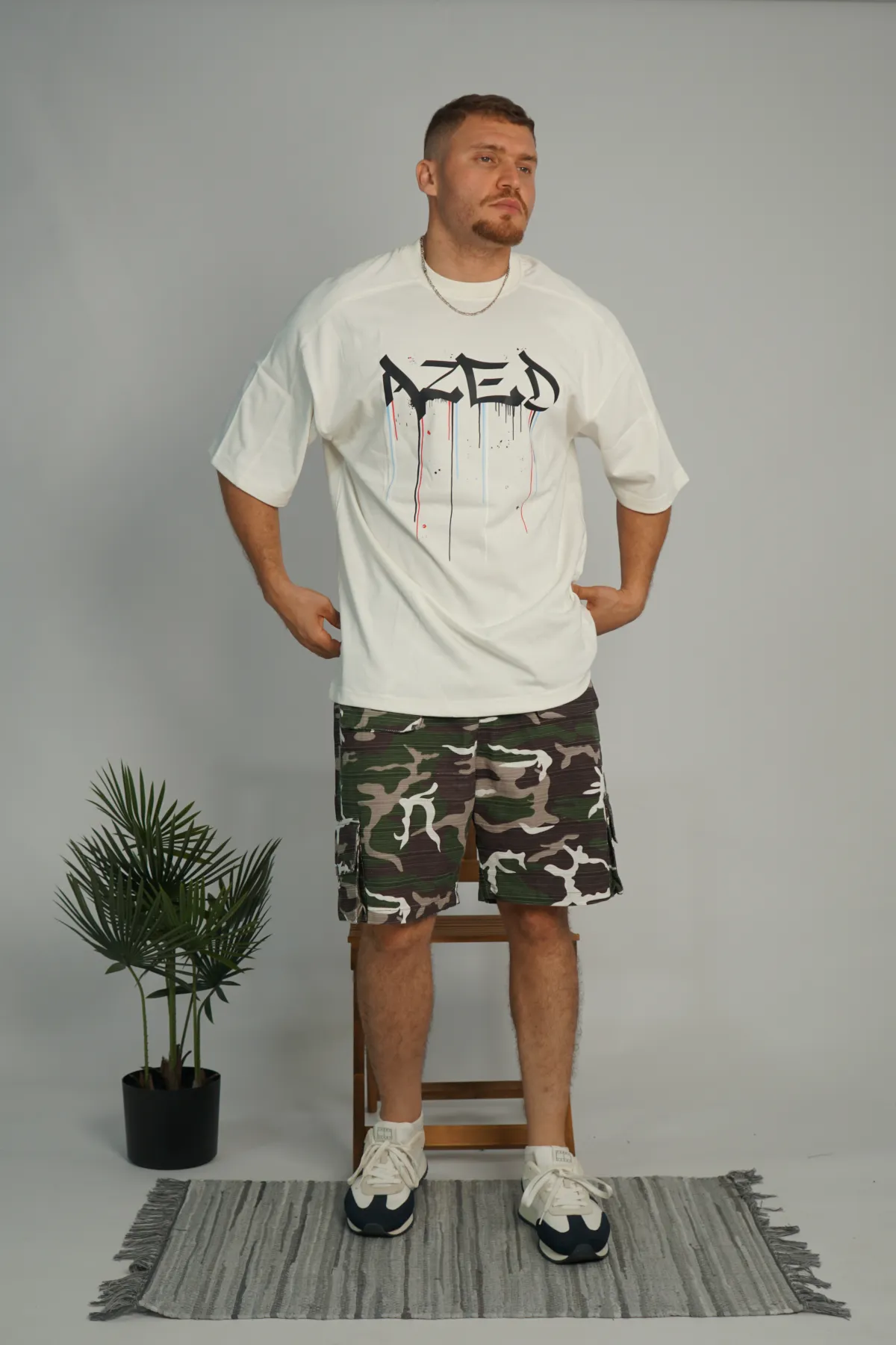 The AZED "Drip" Graphic Tee