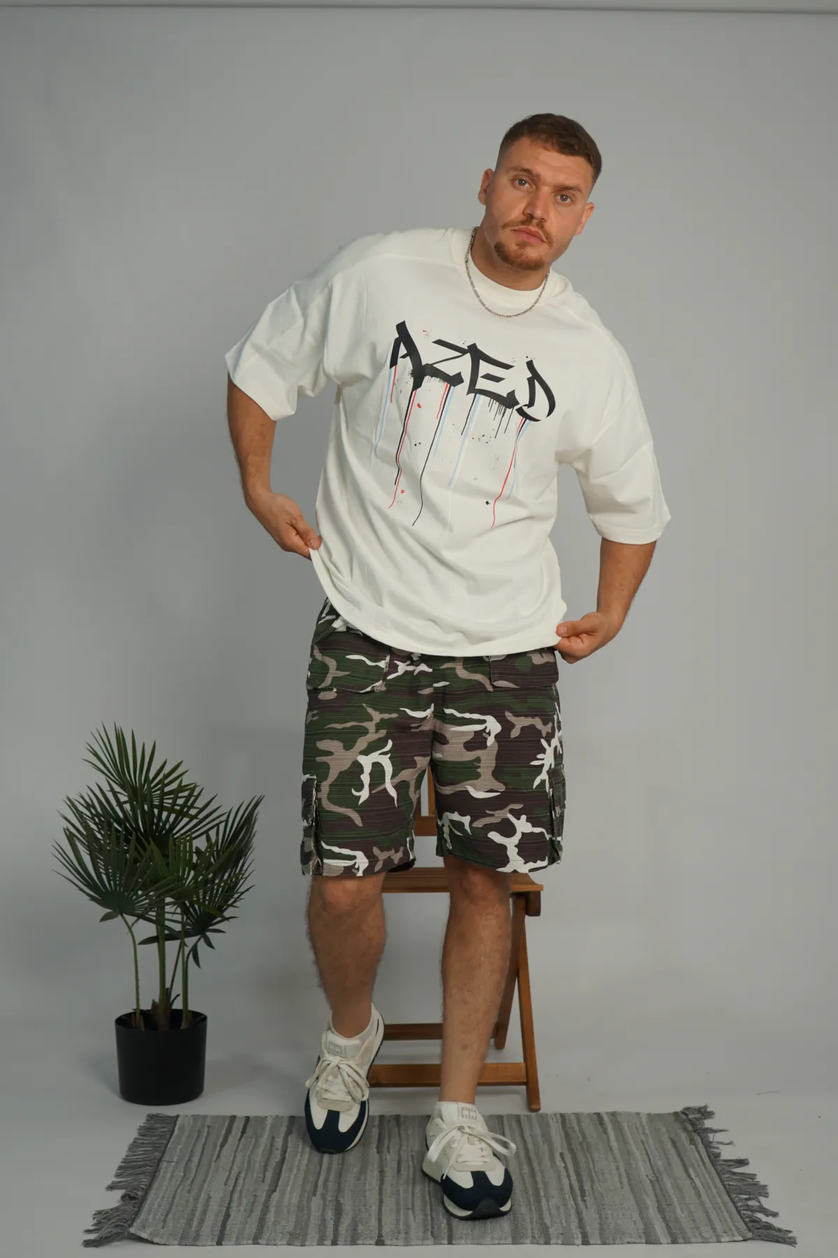 The AZED "Drip" Graphic Tee